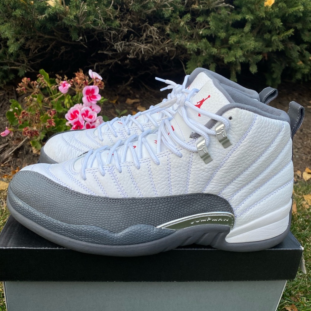 Jordan Retro 12 White Cool Grey